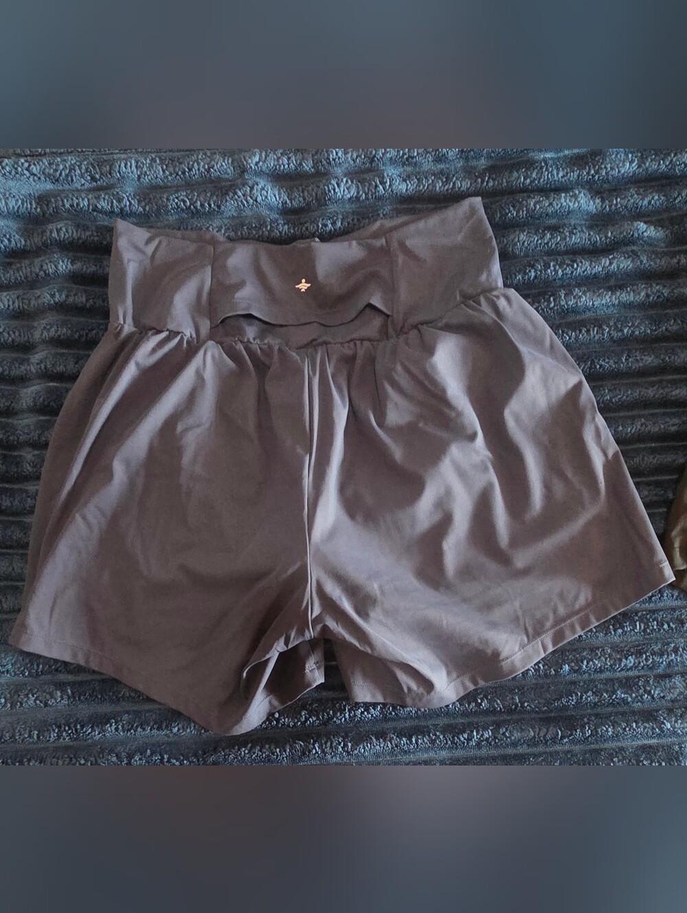 HALARA High-Waist Athletic Shorts in Blue
